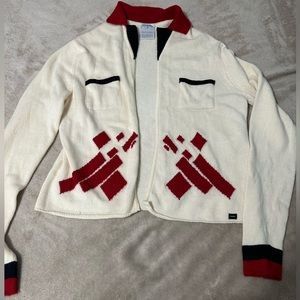 Authentic Chanel Sweater/ Cardigan cashmere 03A 42